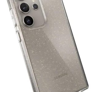 Speck Presidio Lux Glitter - Etui Samsung Galaxy S24 Ultra (Clear / Gold Glitter)