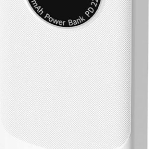 Dudao K12Pro 22.5W PD 20000 mAh USB-A USB-C biały
